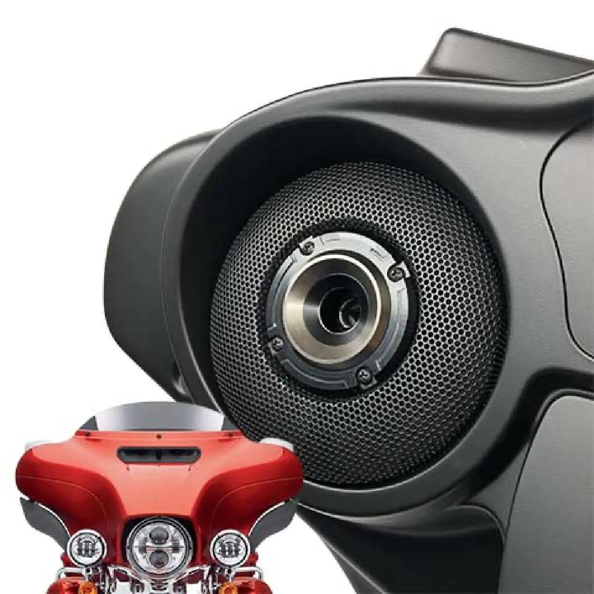 Velocity 2014+ Street Glide Fairing Horn Grills (Rz75h-Sg-14) 1