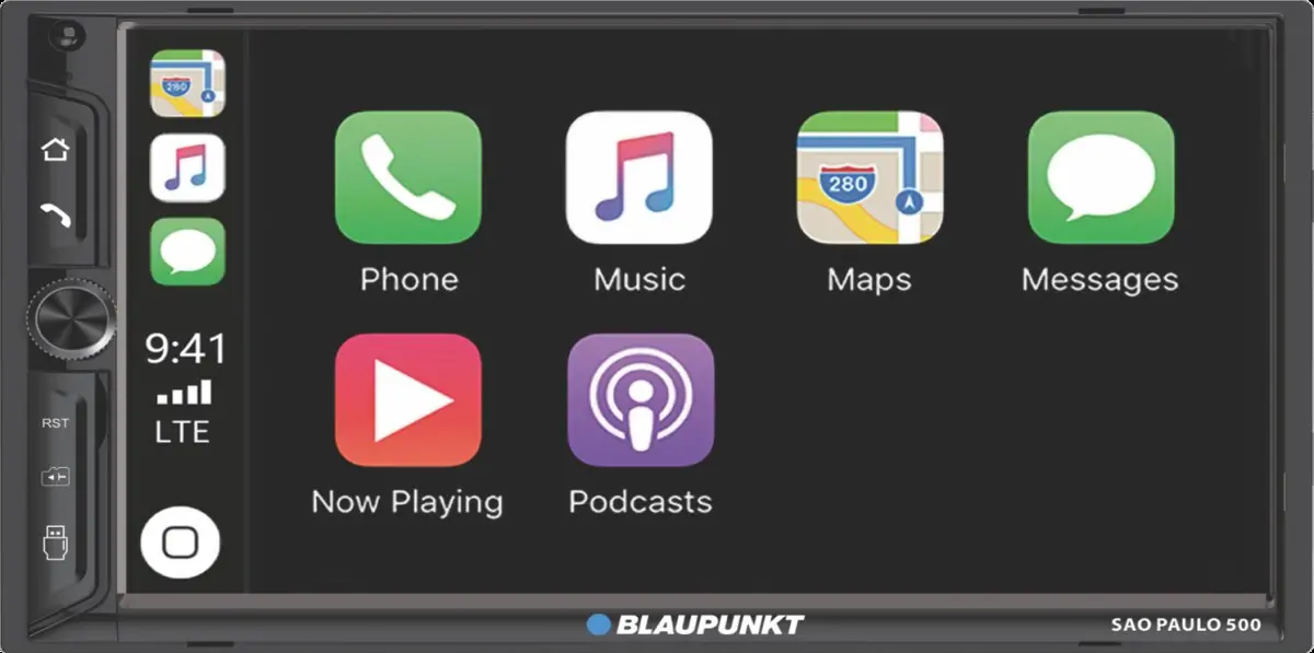 Blaupunkt 7" Double Din With Apple Carplay & Android Auto (Sao Paulo 500) 1