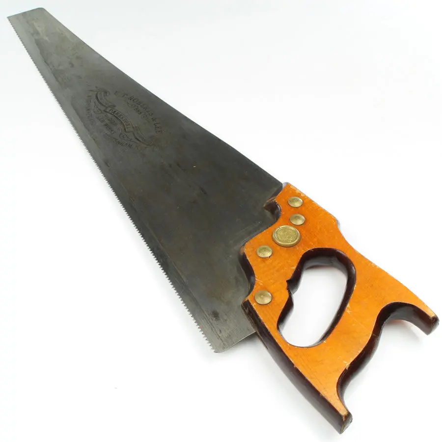 E T Roberts And Lee Hand Saw - 22" - 10Tpi (Beech) 1