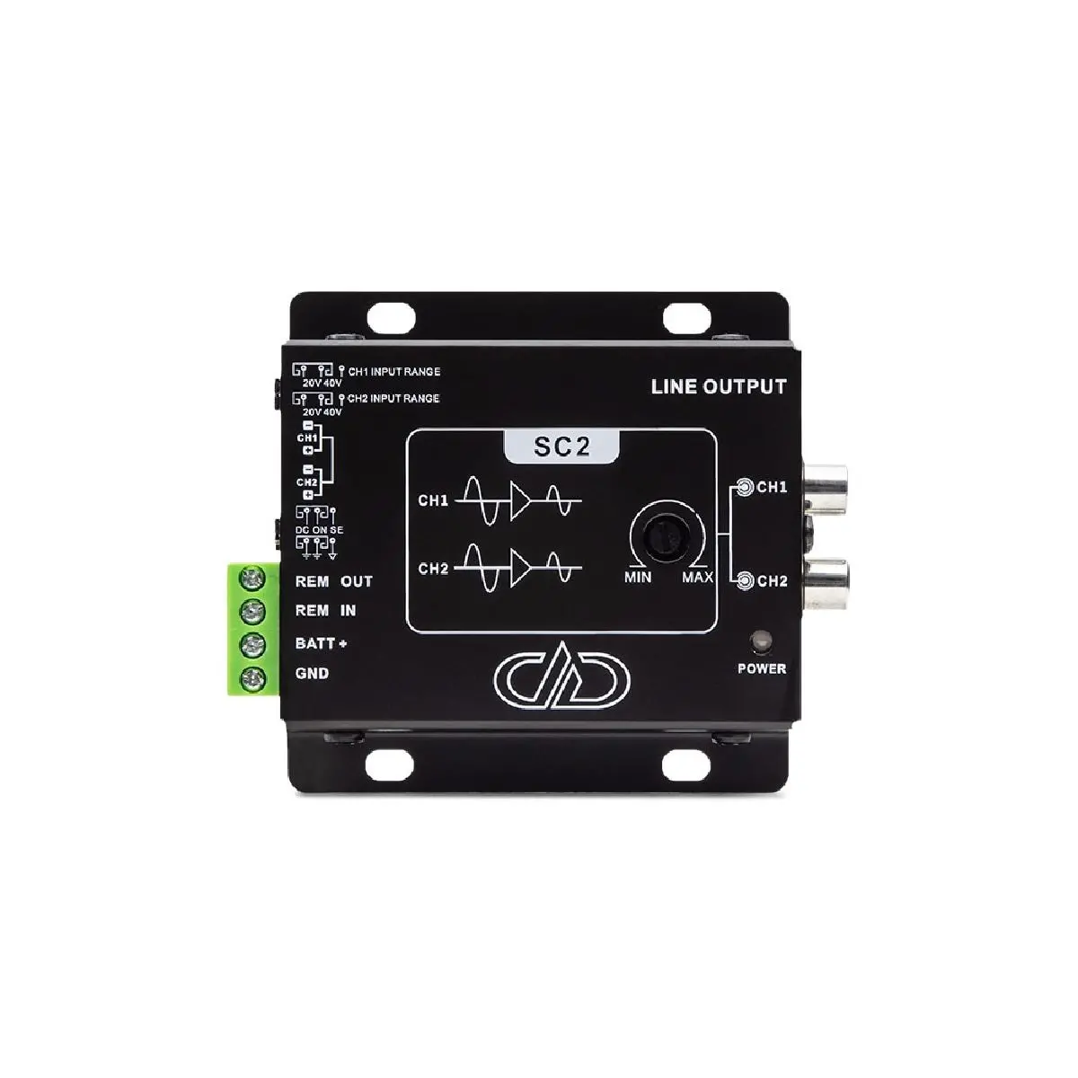 Dd Audio 2 Channel Hi/Lo Convertor With Oem Line Load Detector (Sc-2) 1