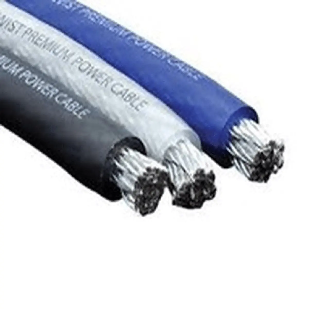 Stinger 0 Gauge 50' Blue True Gauge Power/Ground Wire (Shw10b) 1