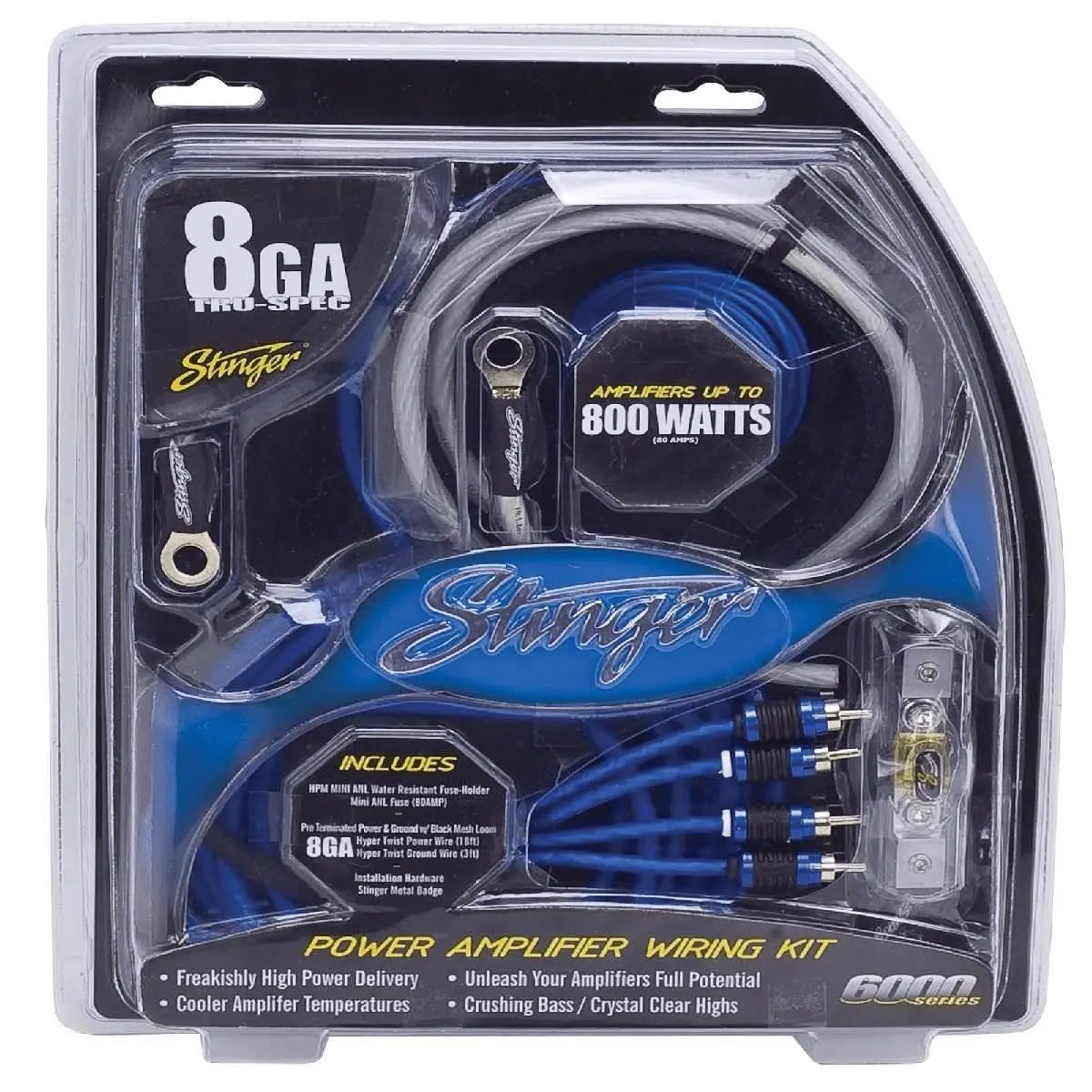 Stinger 8Ga 6000 Series Complete Power Kit (Sk6681) 1