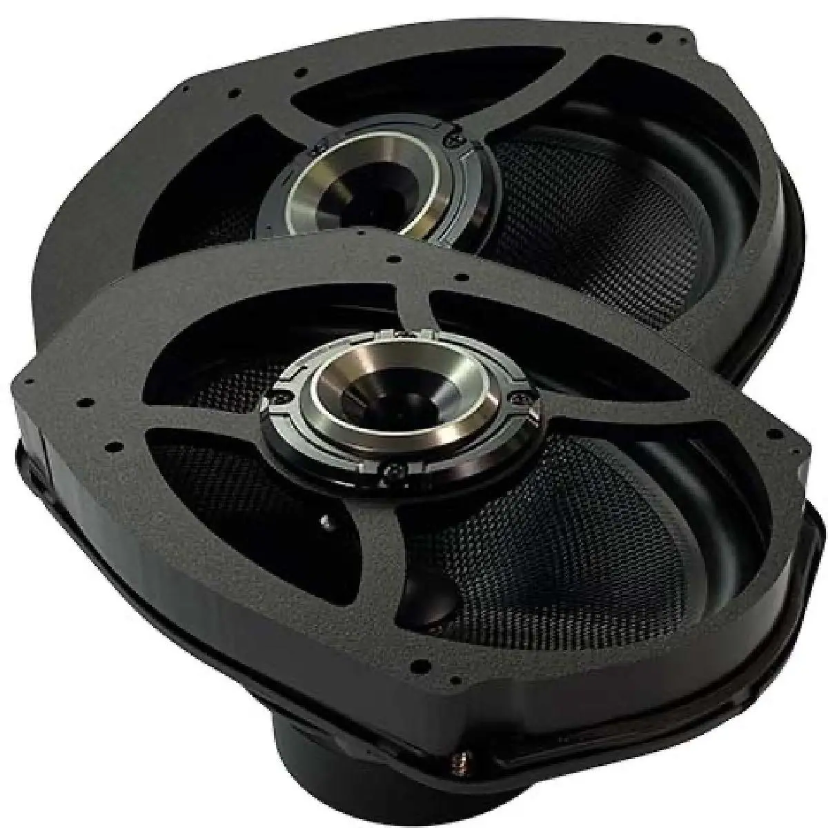 Velocity Overdrive 1998-2013 Harley 6X9 Horn Component Kit For Factory 5X7 Speaker Lids (Spk-13-5X7-Overdrive) 1