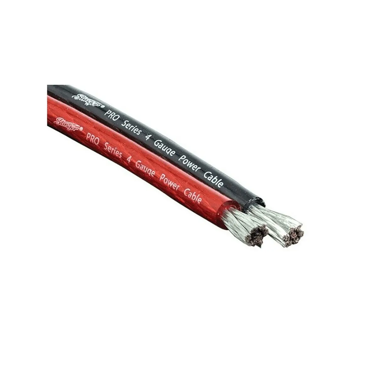 Stinger 4 Gauge 100' Matte Red Hyper Flex Pure Copper Wire (Spw14tr) 1