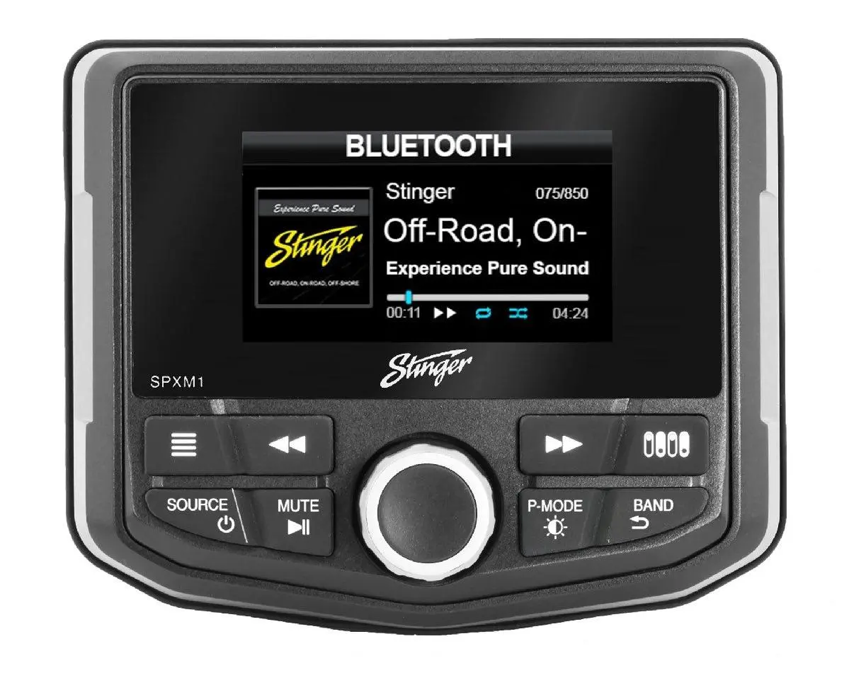 Stinger Powersports Media Player With Switch Command (Spxm1) 1