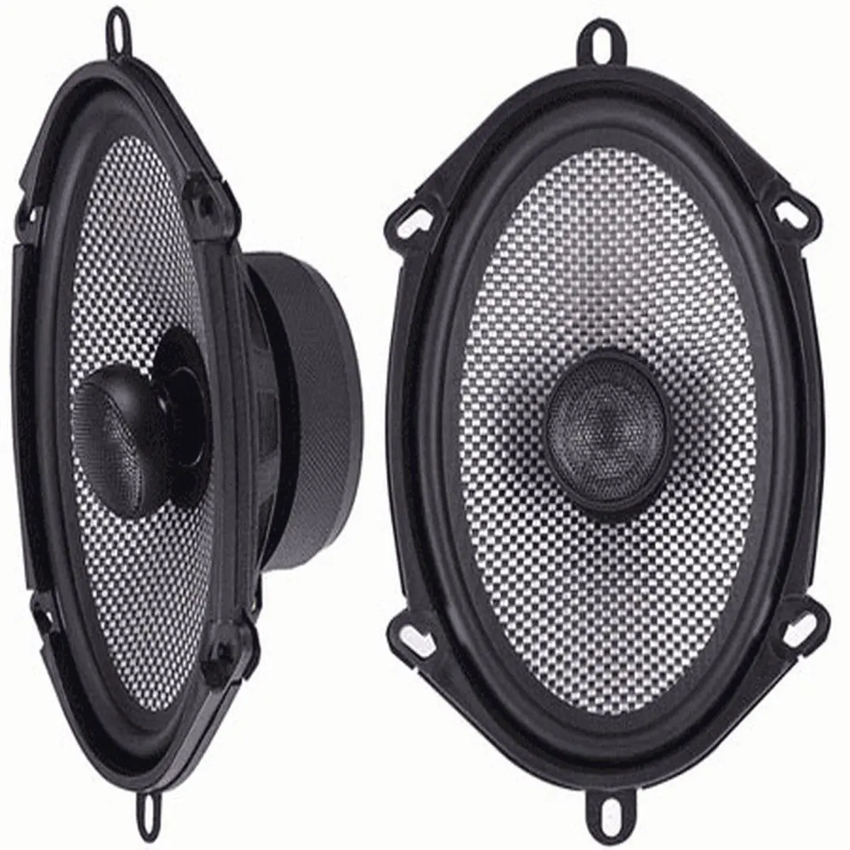 American Bass Sq Coaxial Speaker 5X7" 150 Watts (Sq57) 1