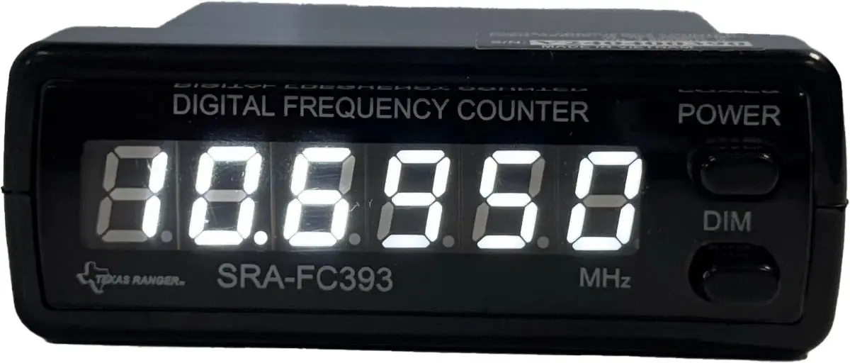 Ranger 6 Digit White Led Frequency Counter Factory Repair Warranty Only (Sra-Fc393) 1