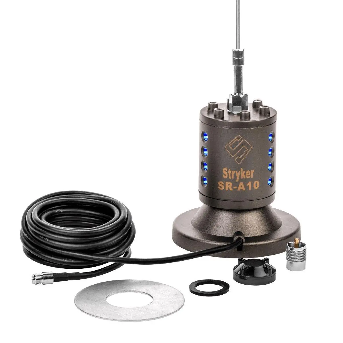 Stryker 10,000 Watt Magnetic Mount Cb Antenna (Sra10mm) 1