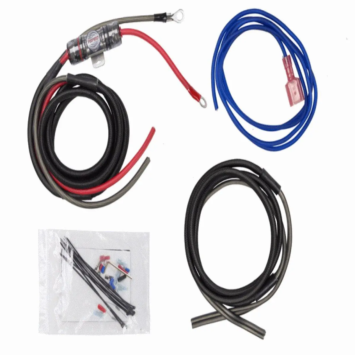Saddle Tramp Metra 8 Gauge Power Sport Amp Kit (Stak8) 1
