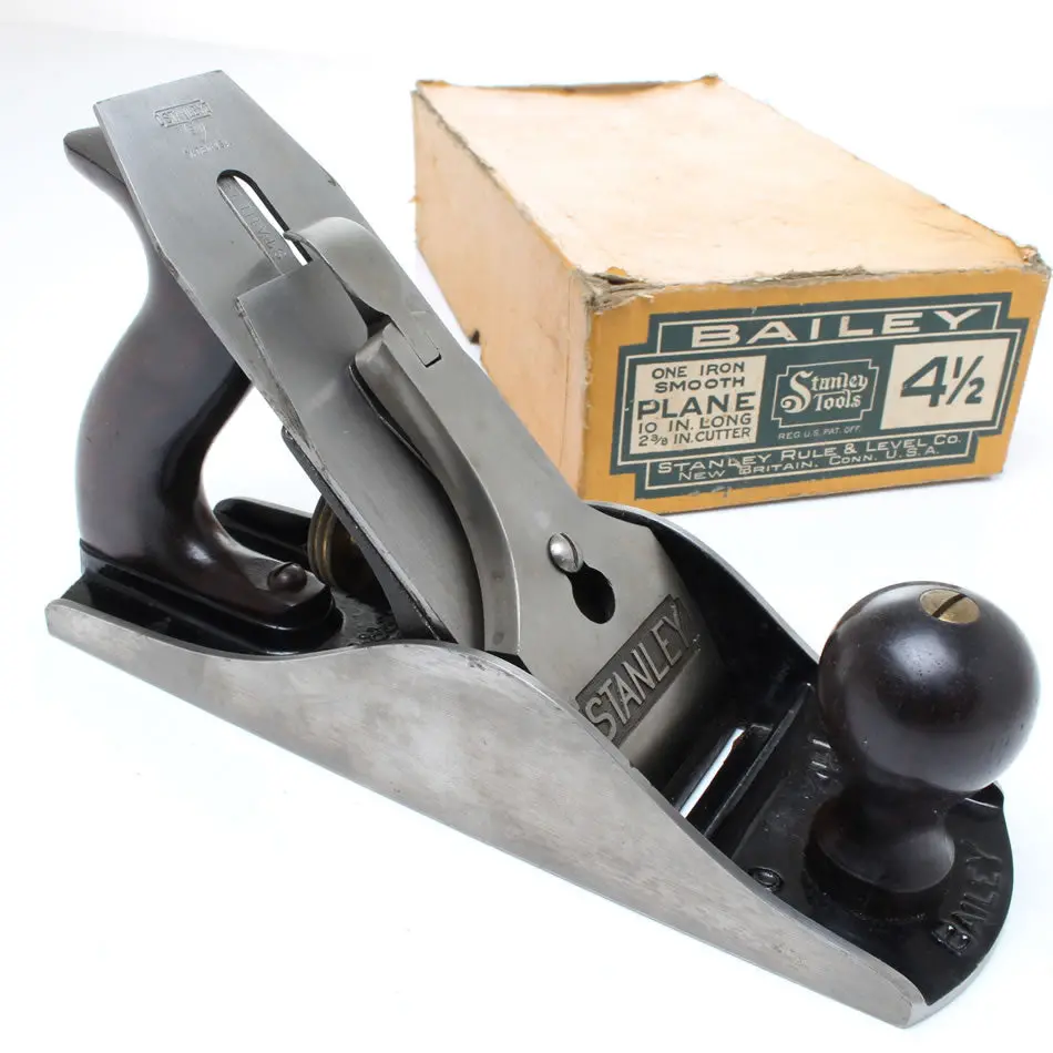 Sold - Stanley Sweetheart Smoothing Plane 4 ½ - Rosewood - Mint 1