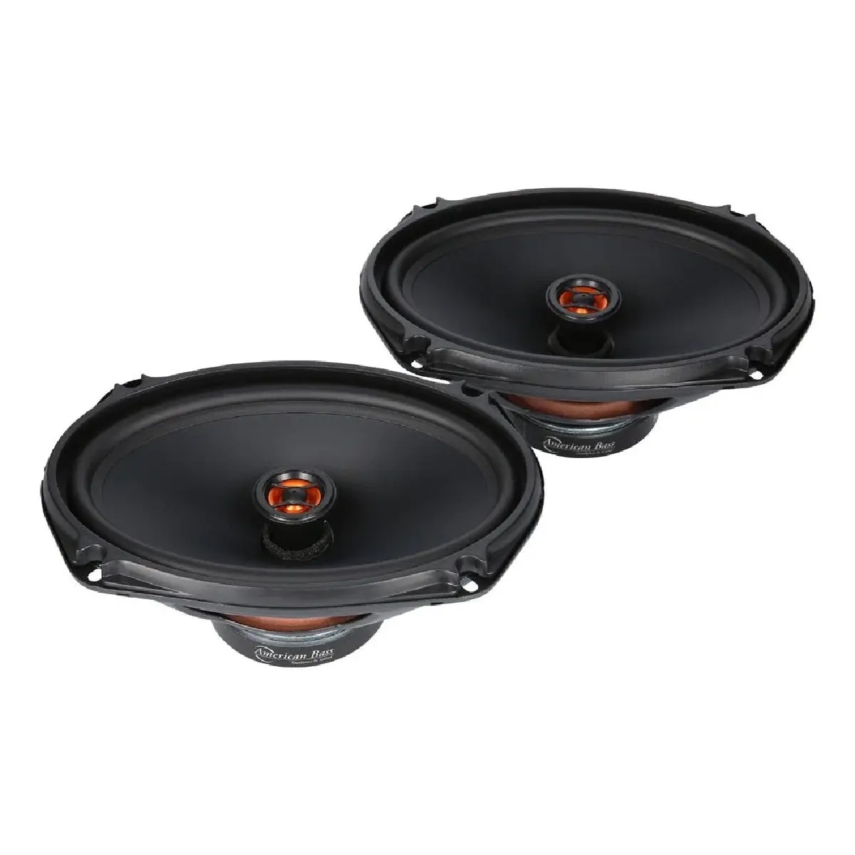 American Bass 6X9" 200 Watt 2 Way Speakers (Studio-69) 1