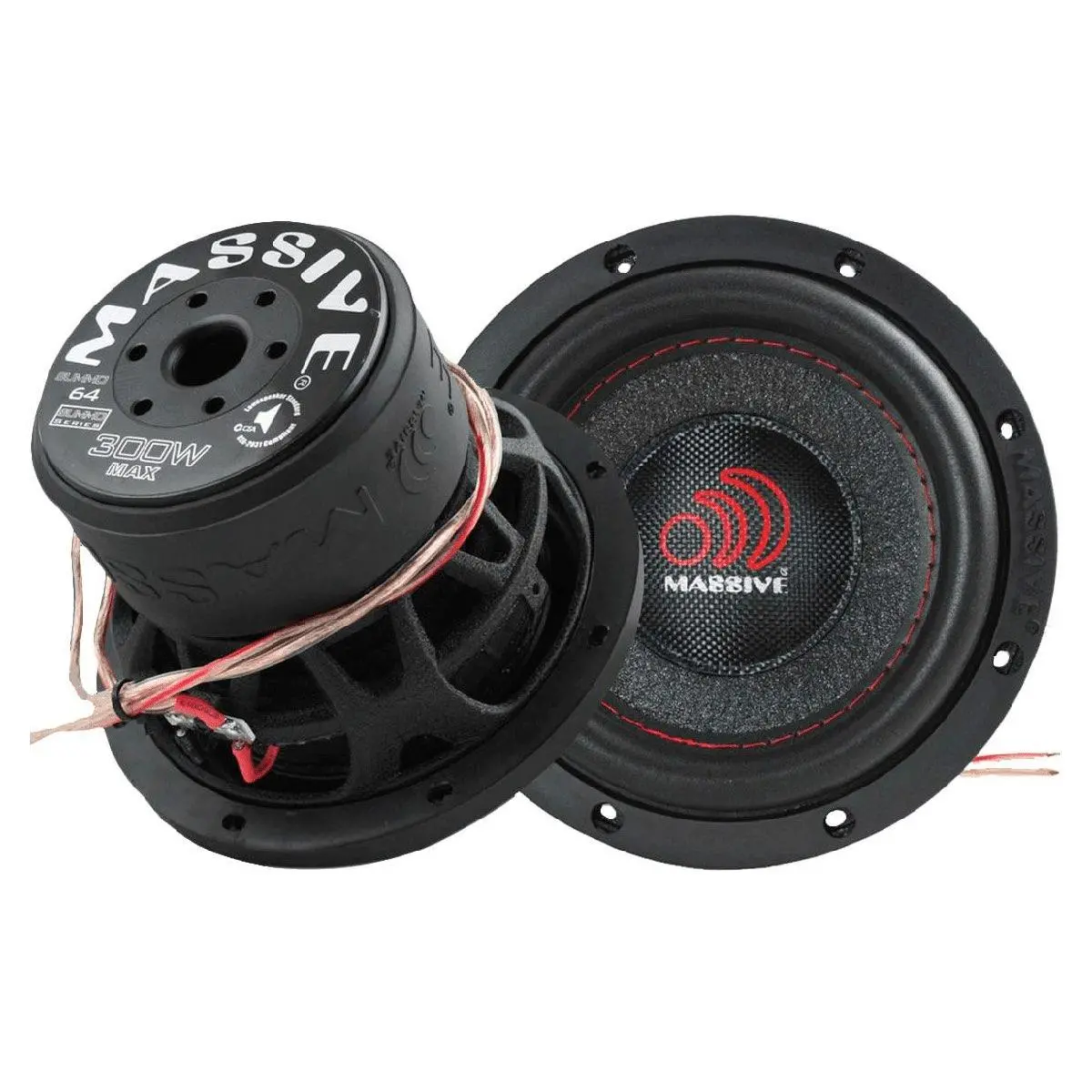 Massive Audio 6.5" 300 4 Ohm Dvc (Summo64) 1
