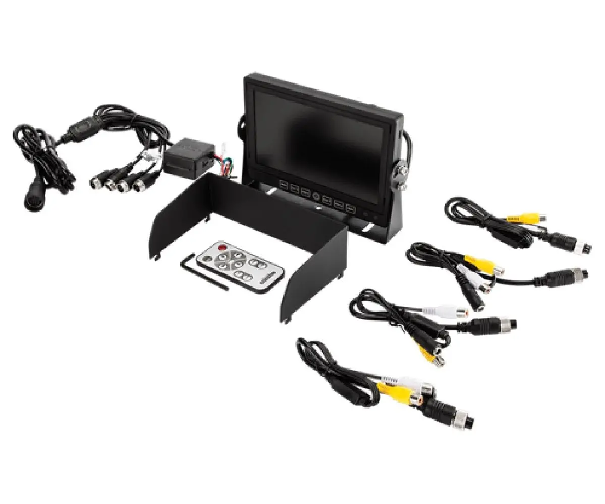 Crimestopper 7" Commercial Grade Hd Monitor Quad View (Sv8900qmii) 1