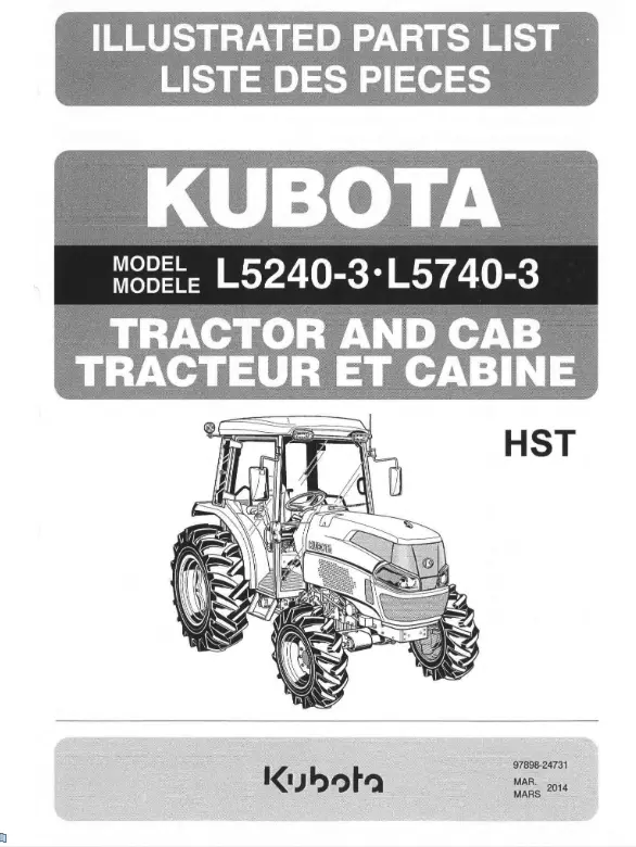 L5740hstc-3 Parts Manual 1