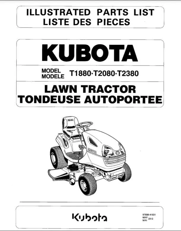 T1880 Parts Manual 1