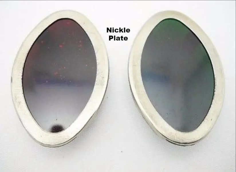 71340-39 & 71341-39 Harley Davidson Nickle Plated Dash Panel Windows Quality! 1