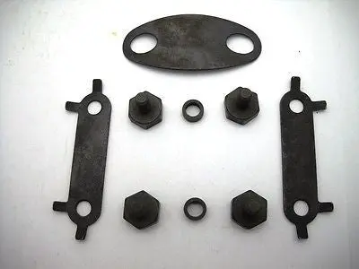 1951-1954 Panhead Delco Remy Parkerized Horn Mounting Kit 1