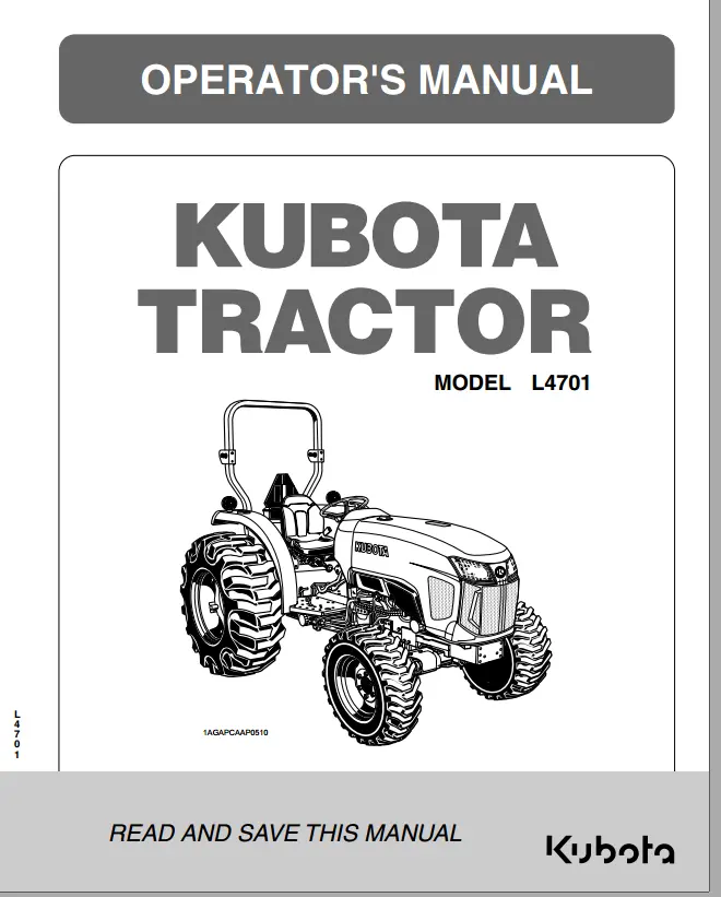 L4701 Operators Manual 1