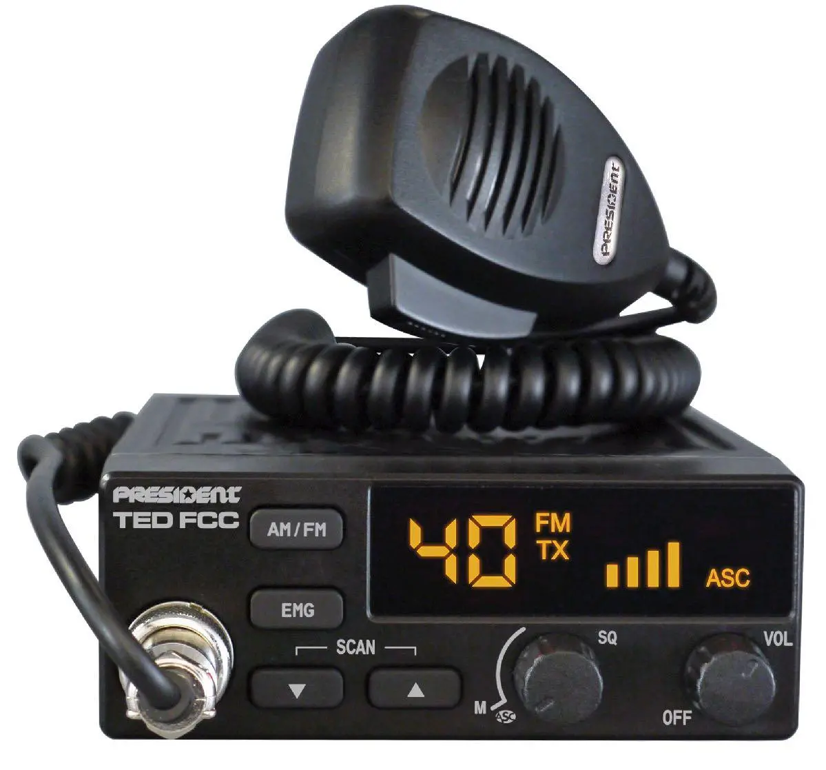 President Ted Fcc Am/Fm Cb Radio (Ted) 1