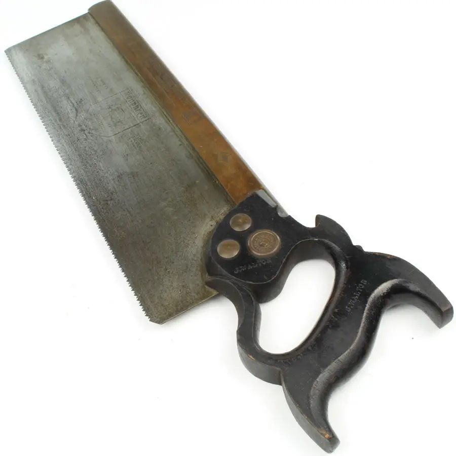 Sold - Tyzack Brass Back Tenon Saw 1