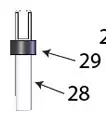 Scotts Performance Tower Pin And Collar (-7Mm, 43Mm) 1