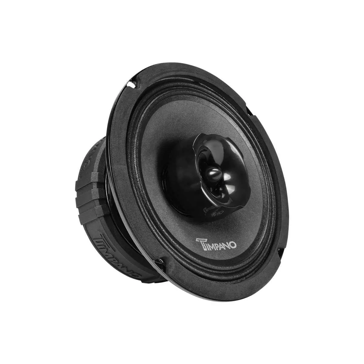 Timpano - 6.5" Coaxial Speaker Stamped Steel Basket 600 Watts Power 4 Ohm (Tpt-Cx6-4 Tpro) 1
