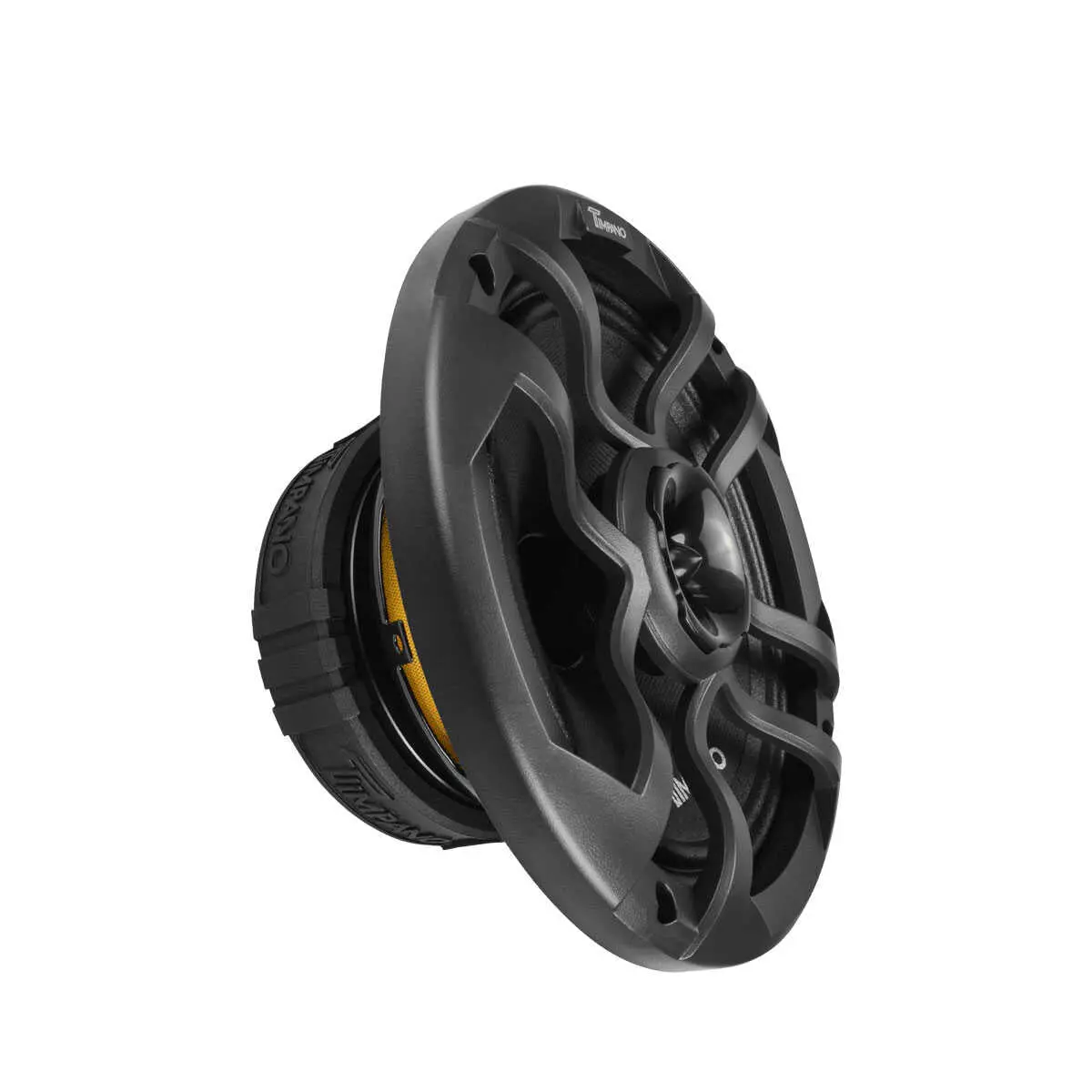 Timpano - 8" Coaxial Speaker Stamped Steel Basket 650 Watts Power 4 Ohm (Tpt-Cx8-4 Tpro) 1