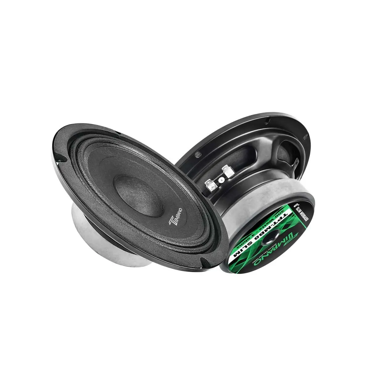 Timpano - 8" 700 Watt Mid Bass Speaker - Slim Verison (Tpt-Mb8-4 Slim) 1