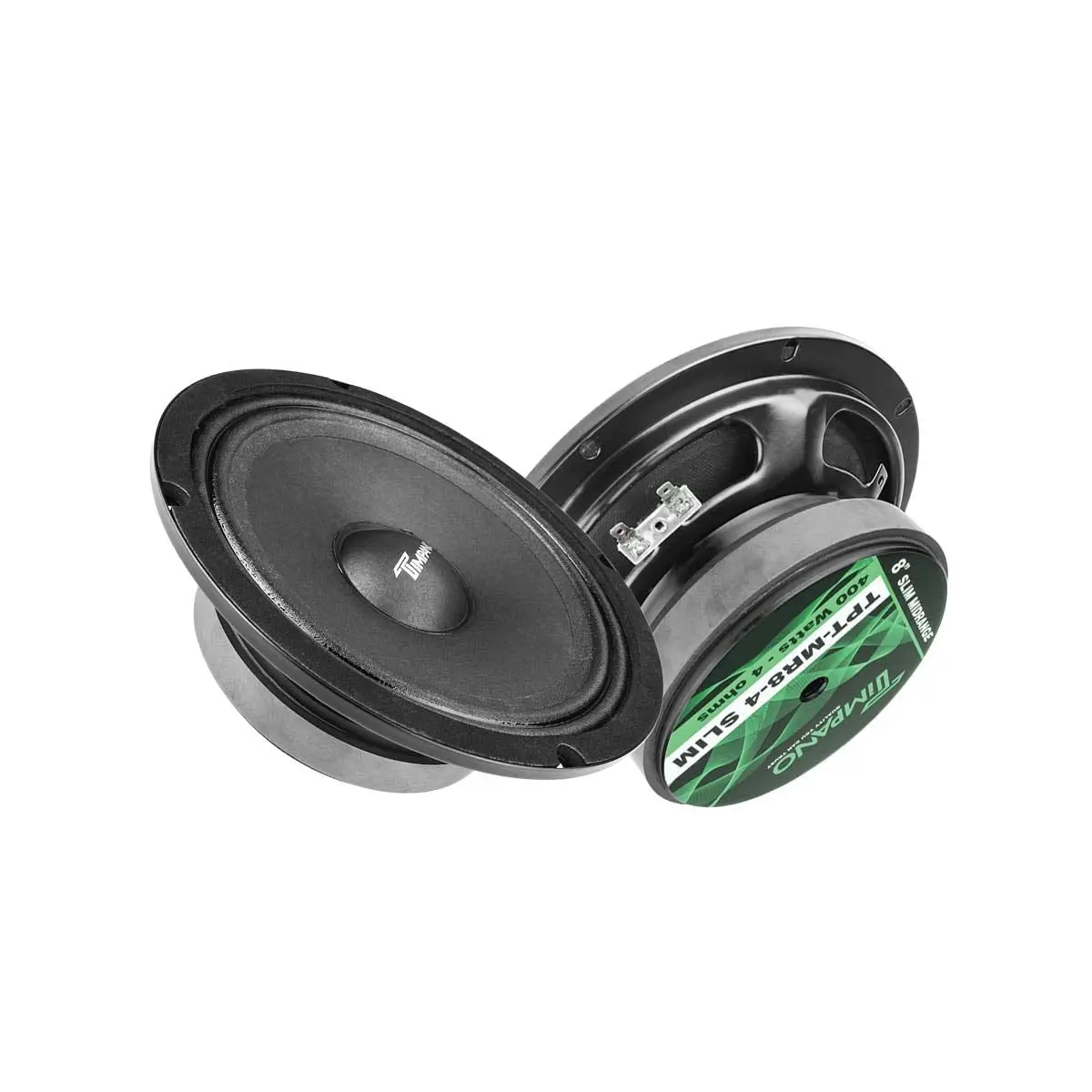 Timpano - 8" Mid Range Speaker - 4 Ohms - Slim Version (Tpt-Mr8-4Slim) 1