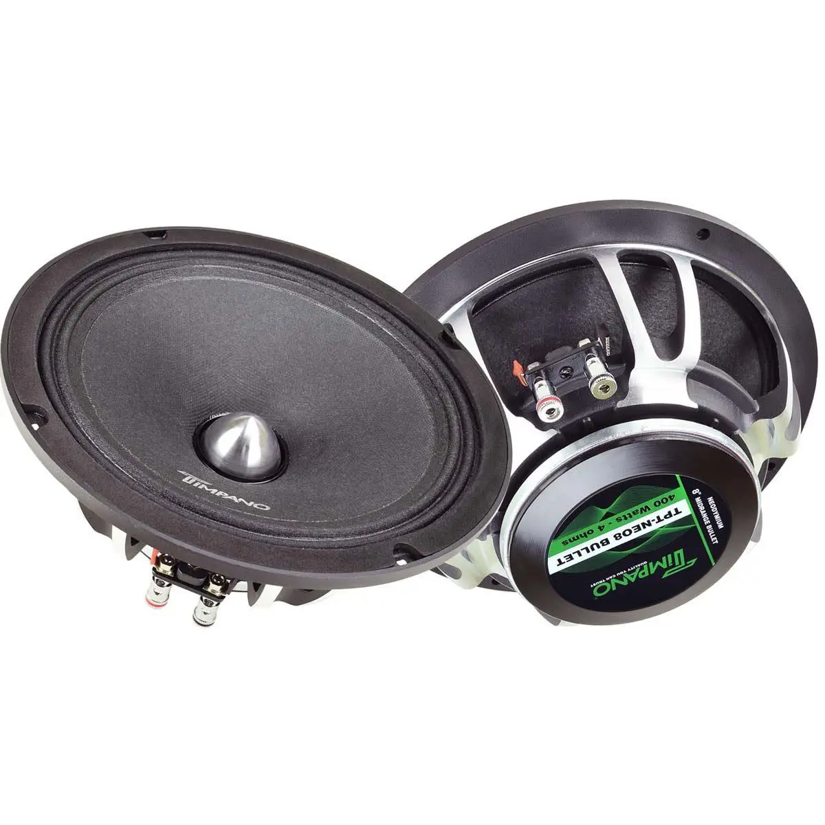 Timpano - 8" Mid Bass Speaker - Neodymium Version - 4 Ohms (Tpt-Neo8bullet) 1
