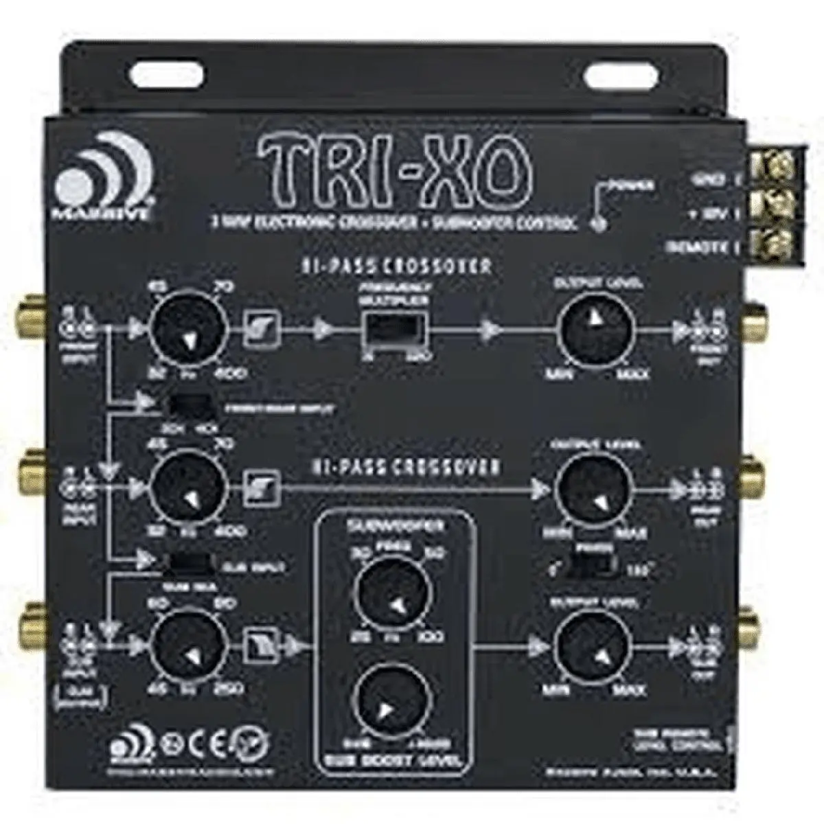 Massive Audio 3 Way Electronic Crossover (Trixon) 1