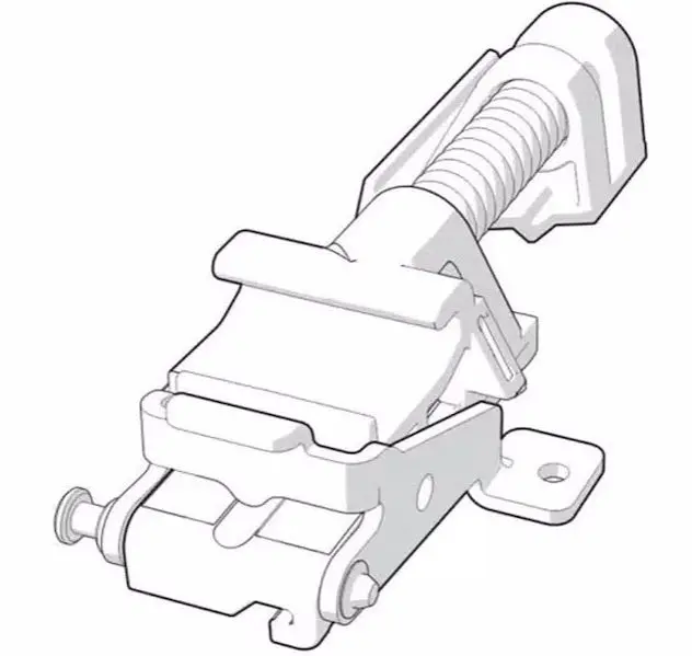 Truxedo Truxport Latch Kit 2Pc - Trx-1117755 1