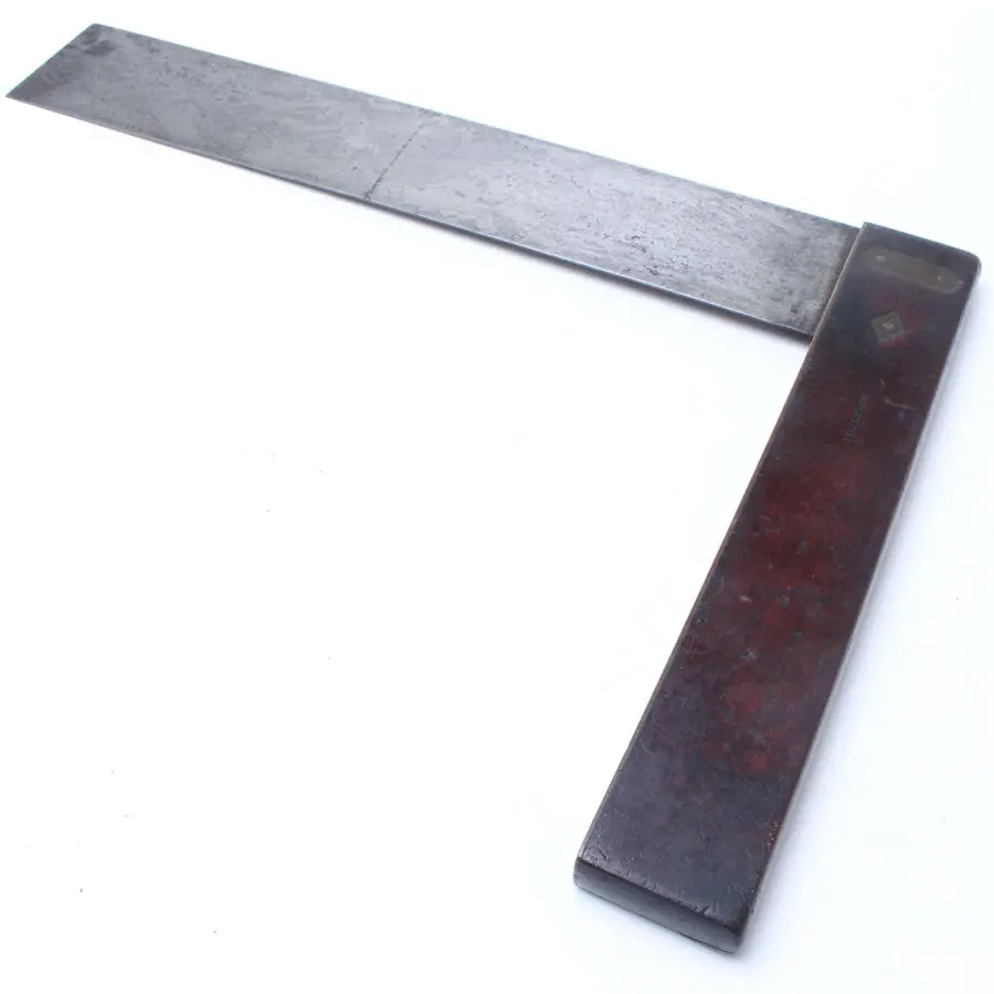 Sold - Old Rosewood Try Square – 14” - England, Wales, Scotland Only 1