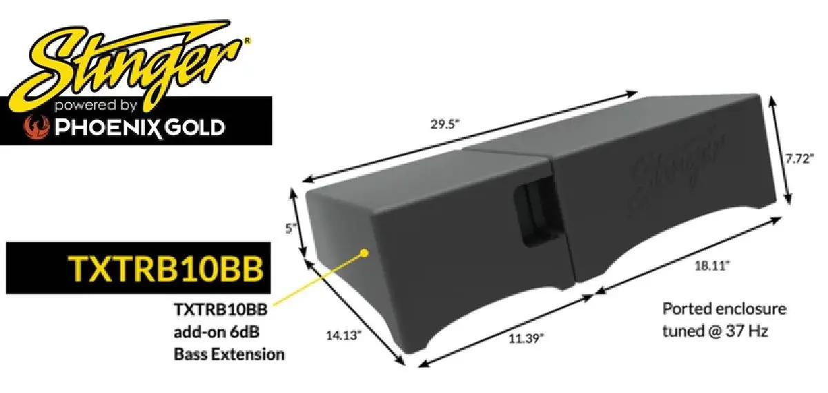 Stinger Bass Booster For Txtrb10 (Txtrb10bb) 1