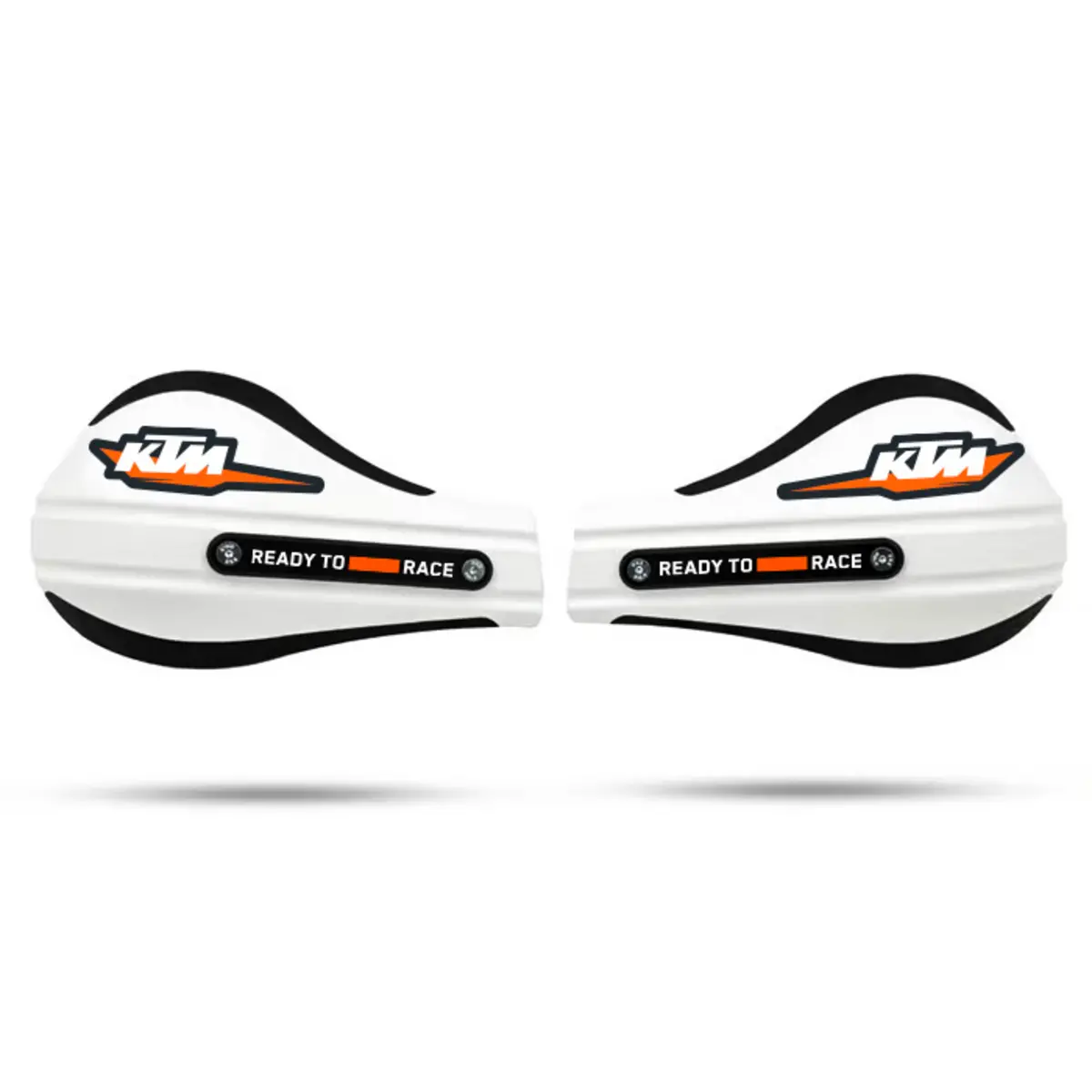 Ktm Plastic Deflectors - White 1