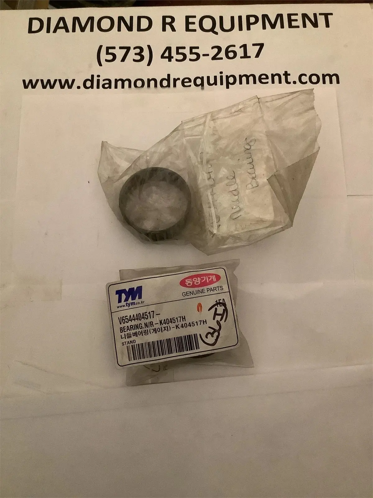 Tym / Mahindra Bearing Needle Roller V6544404517 1