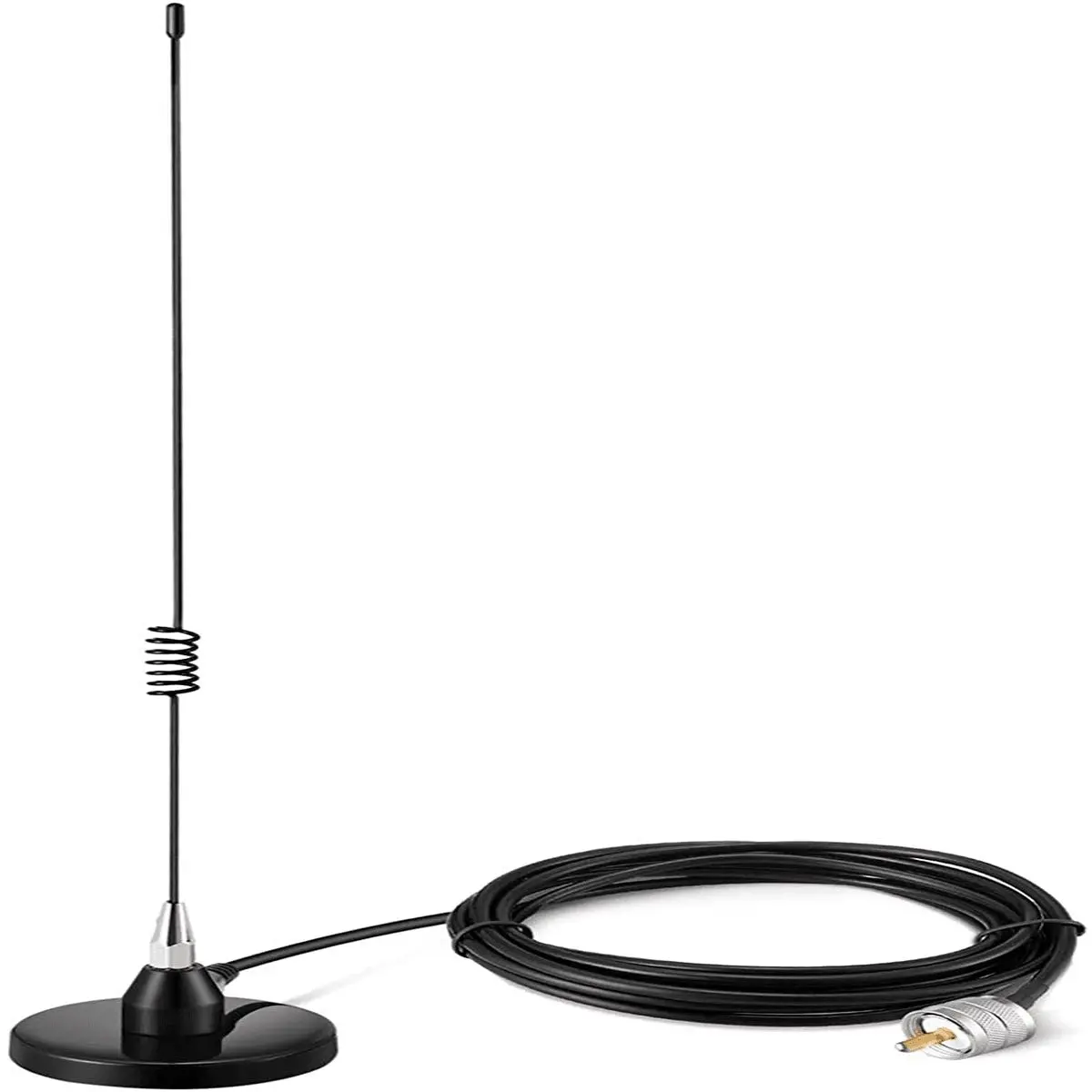 Workman 42" Twist-N-Tune Coil Magnetic Mount Antenna (Vmt43mag) 1