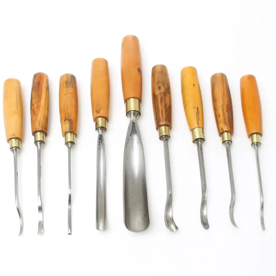 Sold - 9 Ashley Iles Carving Tools – Boxwood 1
