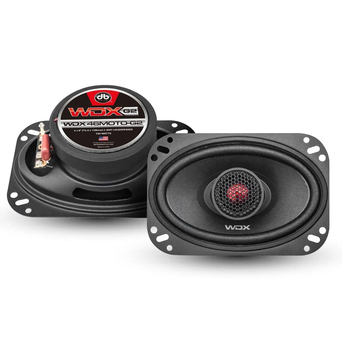 Db Drive Gen 2 4X6 150 Watt 2 Way Loudspeaker (Wdx46moto-G2) 1