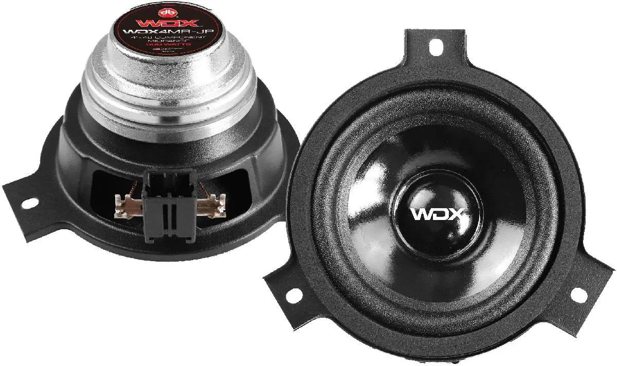 Db Drive 4" 300 Watt Jeep Neo Midrange Speakers Plug-N-Play Oem Fit (Wdx4mr-Jp) 1
