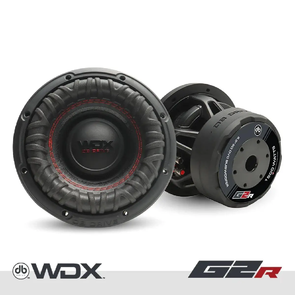 Db Drive 6.5" 1500 Watt Dual 2 Ohm Subwoofer (Wdx6.5G2r.2) 1