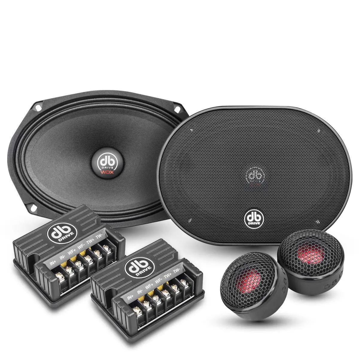 Db Drive 6X9" 600 Watt Component Component Loudspeakers (Wdx69c-G2) 1
