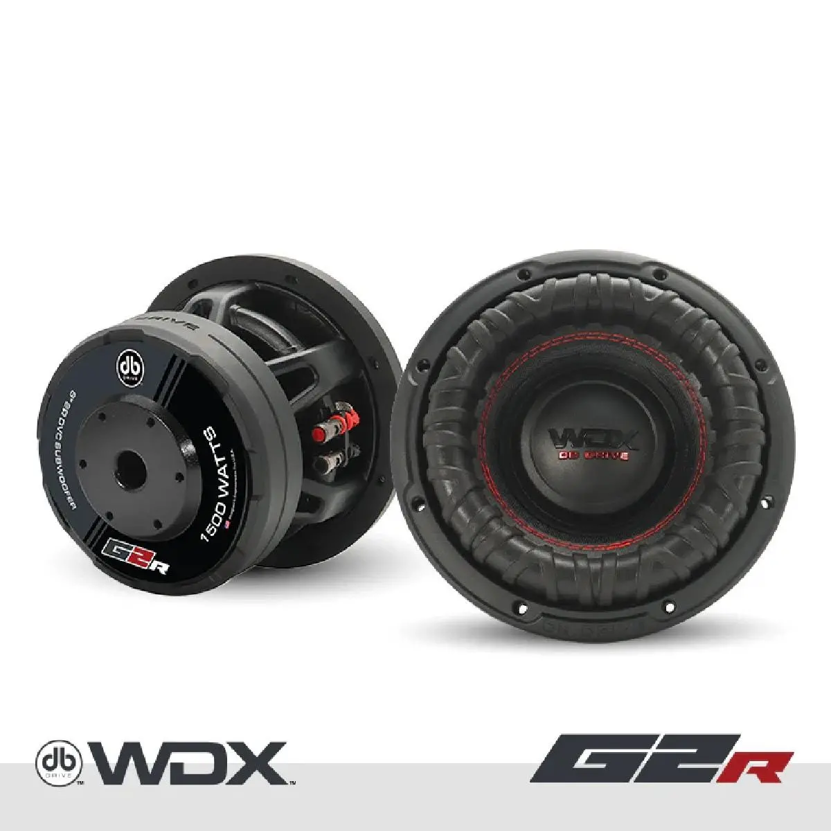 Db Drive 8" 1500 Watt Dual 4 Ohm Subwoofer (Wdx8g2r.4) 1