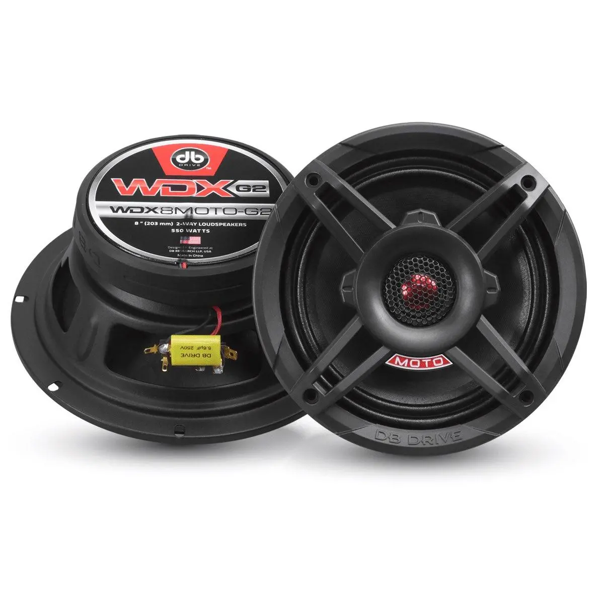 Db Drive 550 Watt Loudspeaker & Weather Resistant (Wdx8motog2) 1