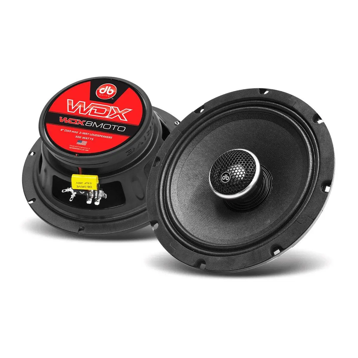 Db Drive 8" 500 Watt Loudspeaker & Weather Resistant (Wdx8moto) 1