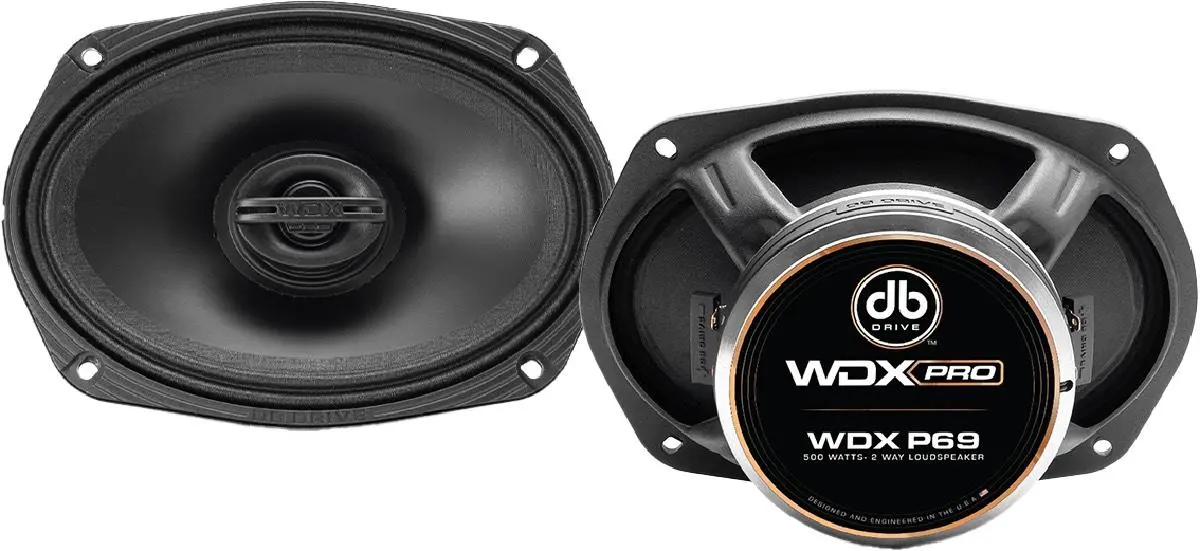 Db Drive 6X9" 2 Way 500 Watt Pro Reference Loudspeakers (Wdxp69) 1
