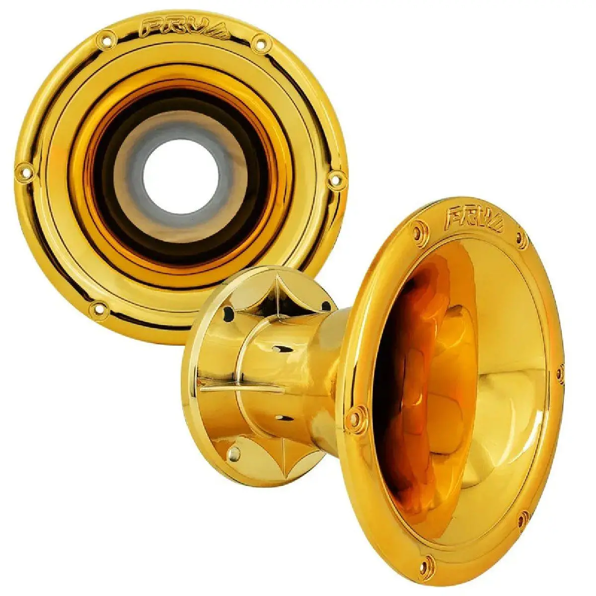Prv Audio - 2" Exit Wave Guide - 45�� X 45�� - Gold Chrome Finish (Wgp14-50Goldcr) 1