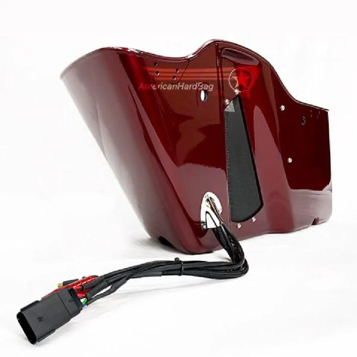 American Hard Bag Custom 8 Gauge Harley Saddle Bag Wire Harness For Amplifiers & Speakers 1998+ (Wh-8Awg-Sb) 1