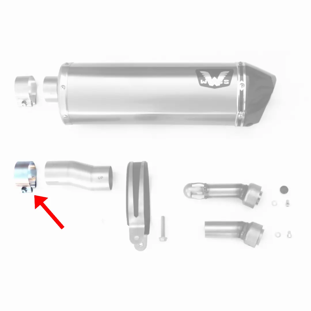 Wings Small Clamp For Link Pipe Husqvarna 701 2021 1