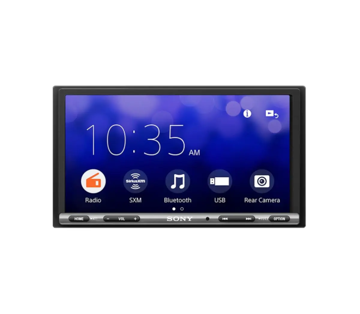 Sony 6.95" Bluetooth Media Receiver W/ Weblink Cast Apple Carplay & Android Auto (Xav-Ax3200) 1